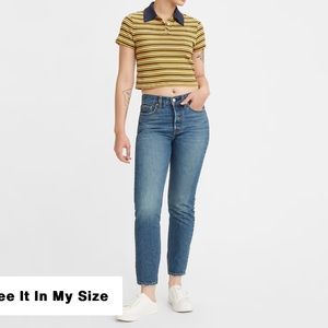 LEVI’S WEDGIE ICON FIT ANKLE WOMEN'S JEANS NWTGS